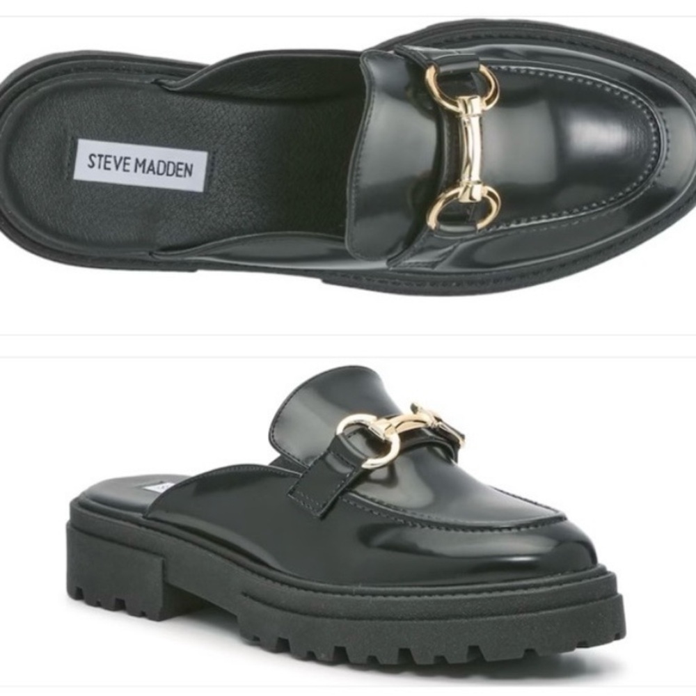 Steve Madden Chunky Platform Loafers Size 6.5